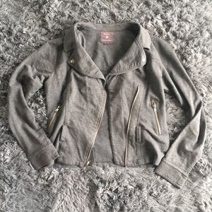 2/$15 ✨ Forever 21 Moto Style Jacket Gray